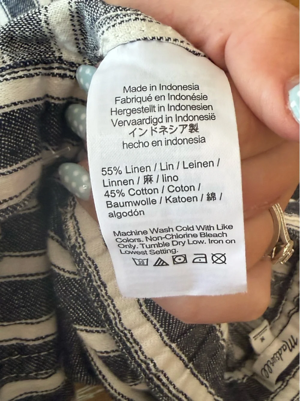 Madewell Pull-On Drawstring Shorts linen cotton nwot - Picture 11 of 11